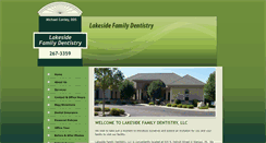 Desktop Screenshot of lakesidefamilydentistryllc.com